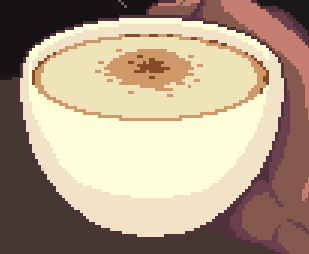 Caffe Latte In Coffee Talk