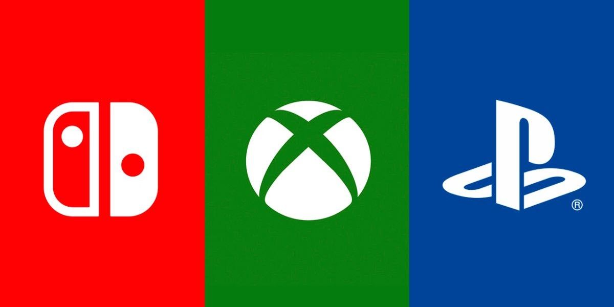 Nintendo, Xbox, and Playstation Logos