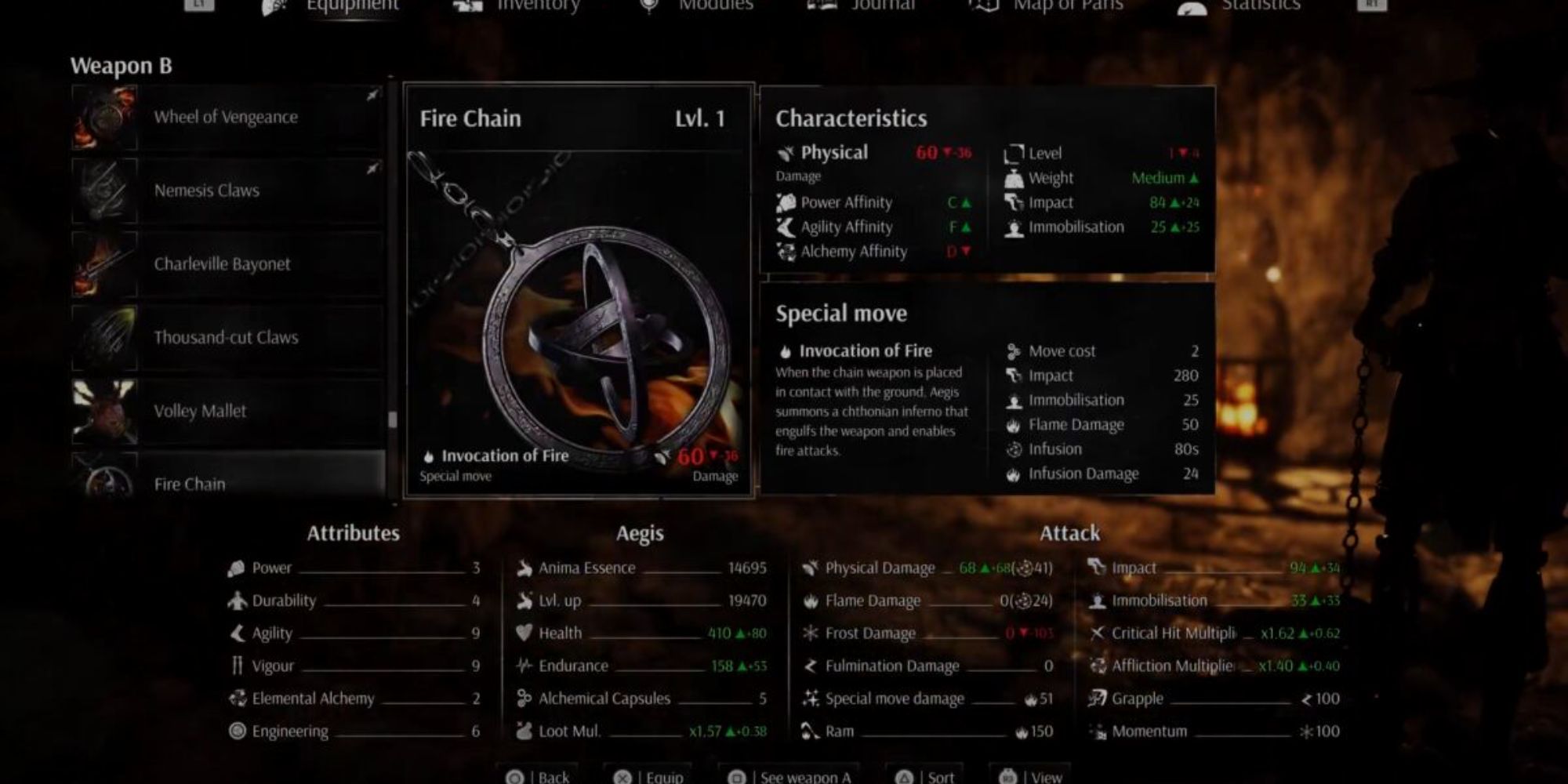 Fire Chain In Steelrising