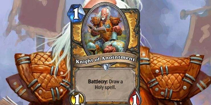 Hearthstone Knight Of Anointment Card