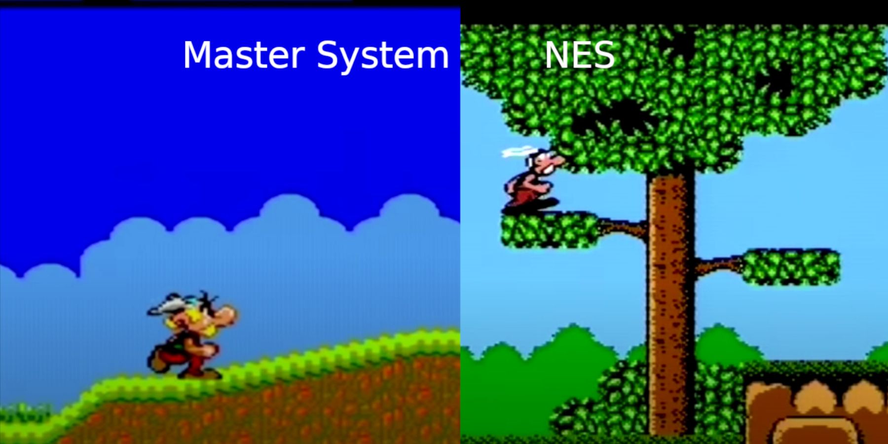 Asterix MS v NES