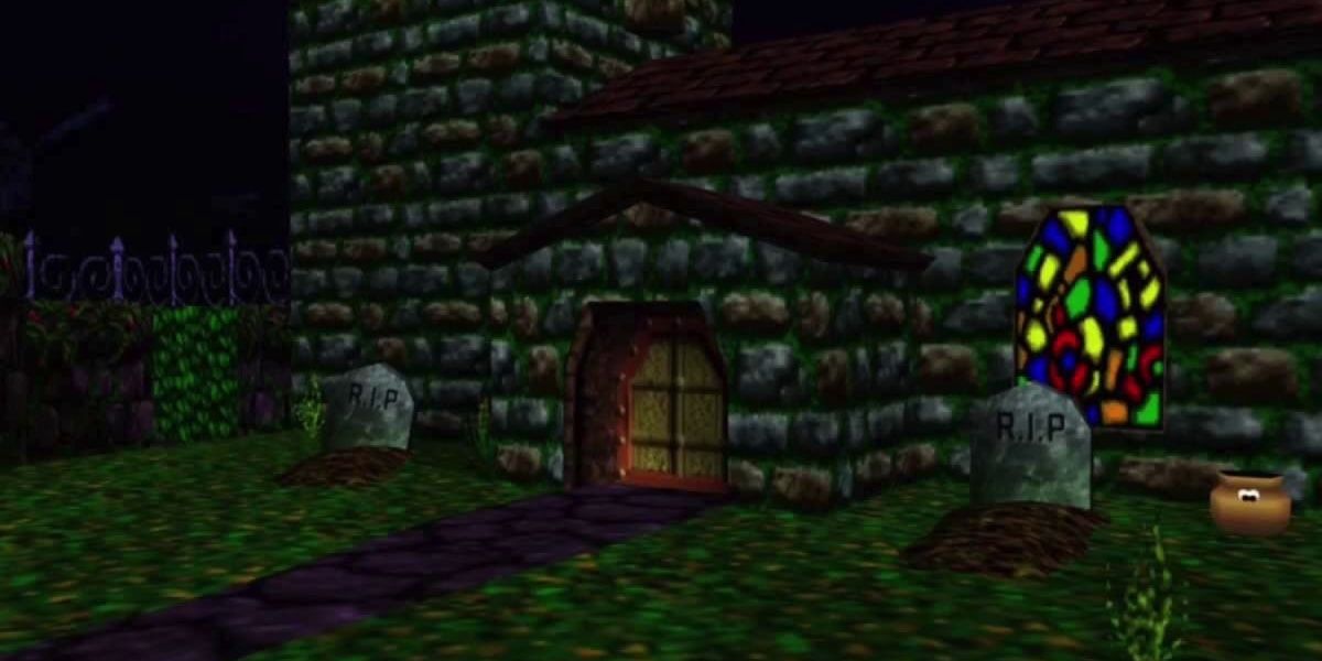 The Haunted Church and graveyard in Banjo-Kazooie.