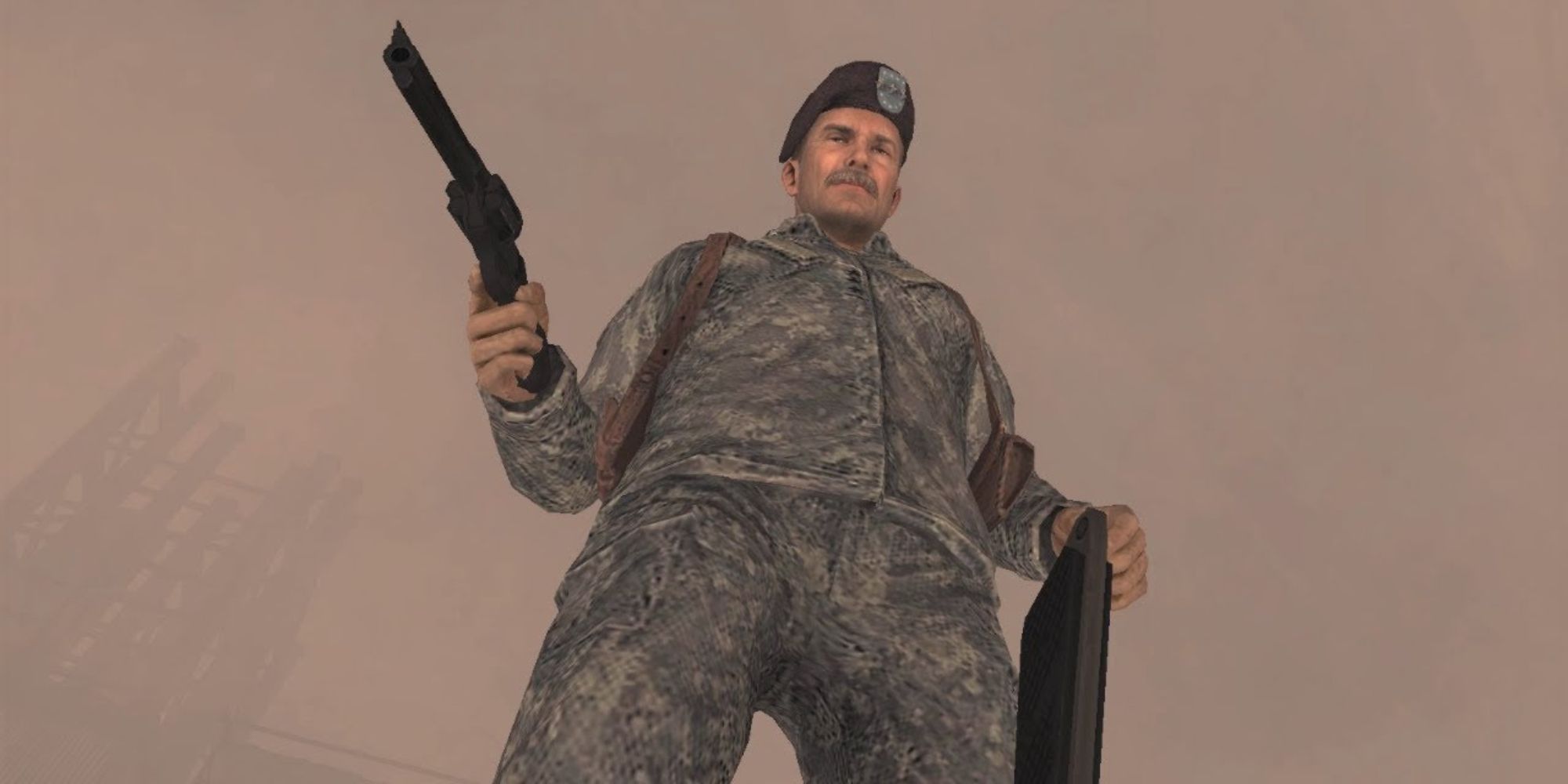 MW2: Ghost Reveals His Face and Captain Price Threatens General Shepherd  Scene 