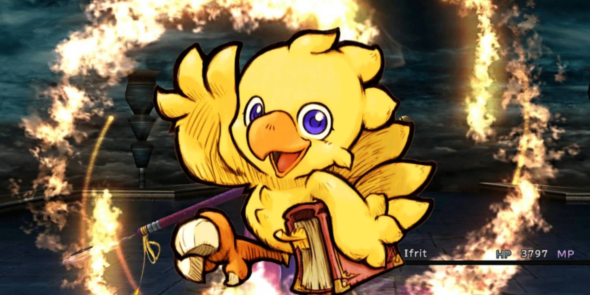 Chocobo Doing Magic