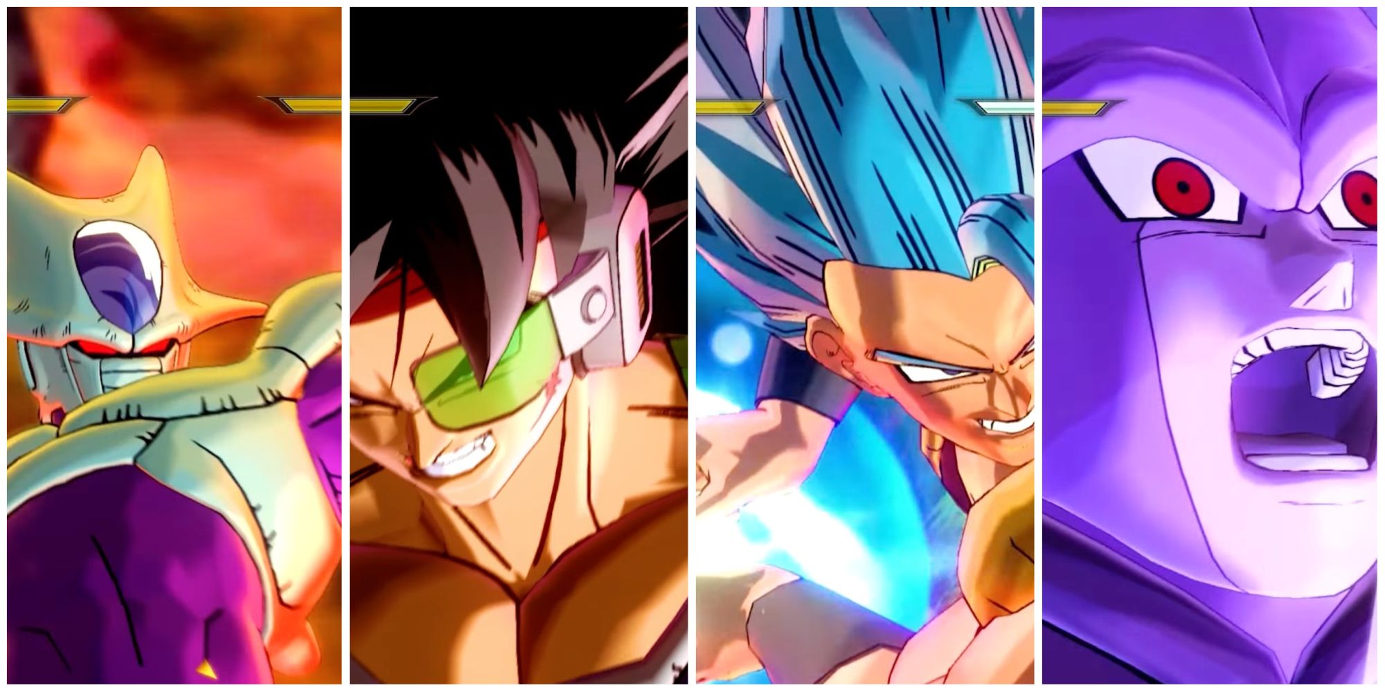 Best Xenoverse Character Ranked Title Picture Cooler Bardock Gogeta and Hit