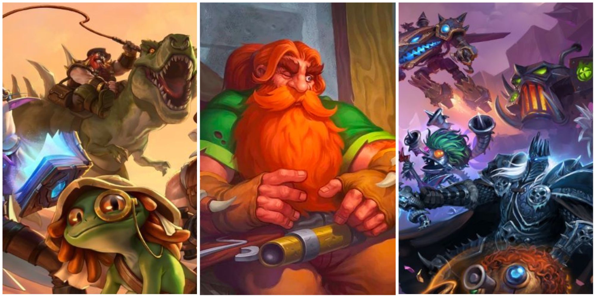 Hearthstone collage of artwork