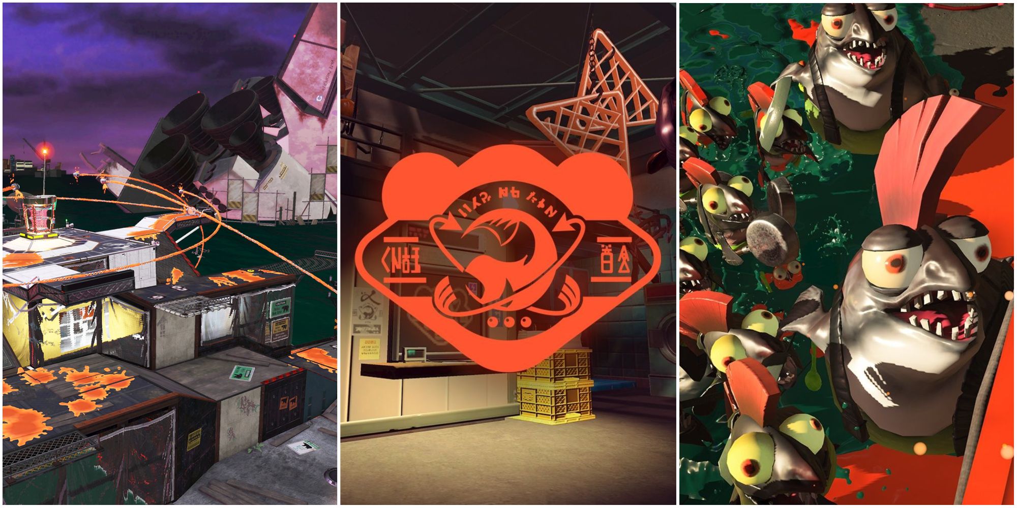 Splatfest Themes on X: Attention, Grizzco employees! Eggstra Work has  begun, meaning we're completely disregarding Grizzco and creating a salmon  run splatfest! Is it counterintuitive? Probably! Vote for which Boss  Salmonid is