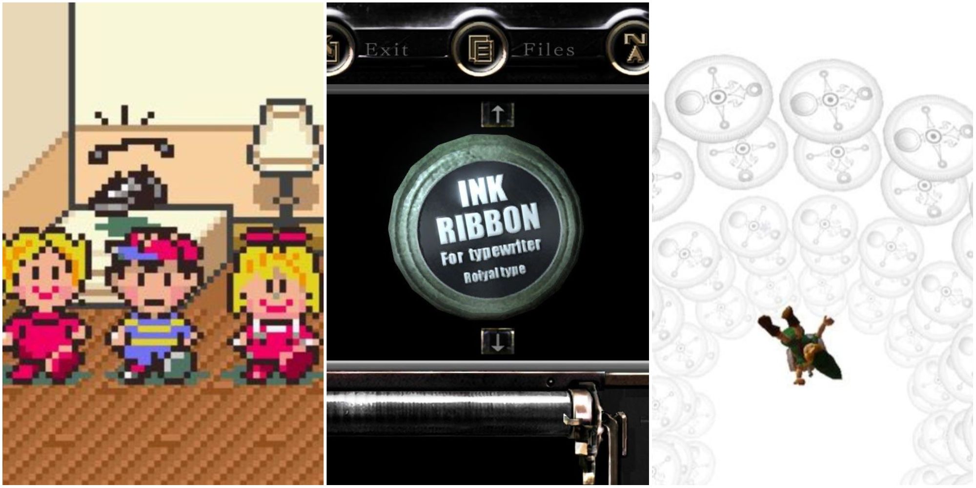 Ness Ink Ribbon Song of Time Split Image