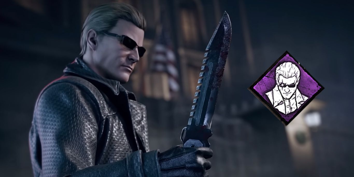 DBD Albert Wesker Holding Knife And Awakened Awareness