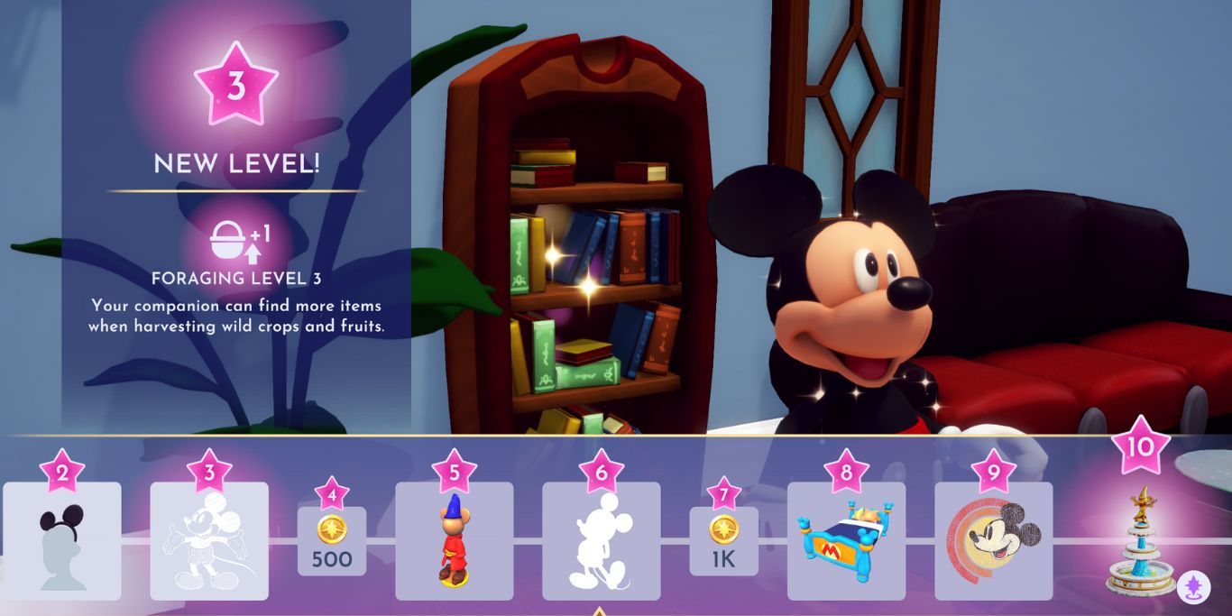 Disney Dreamlight Valley Mickey Mouse Friendship Rewards