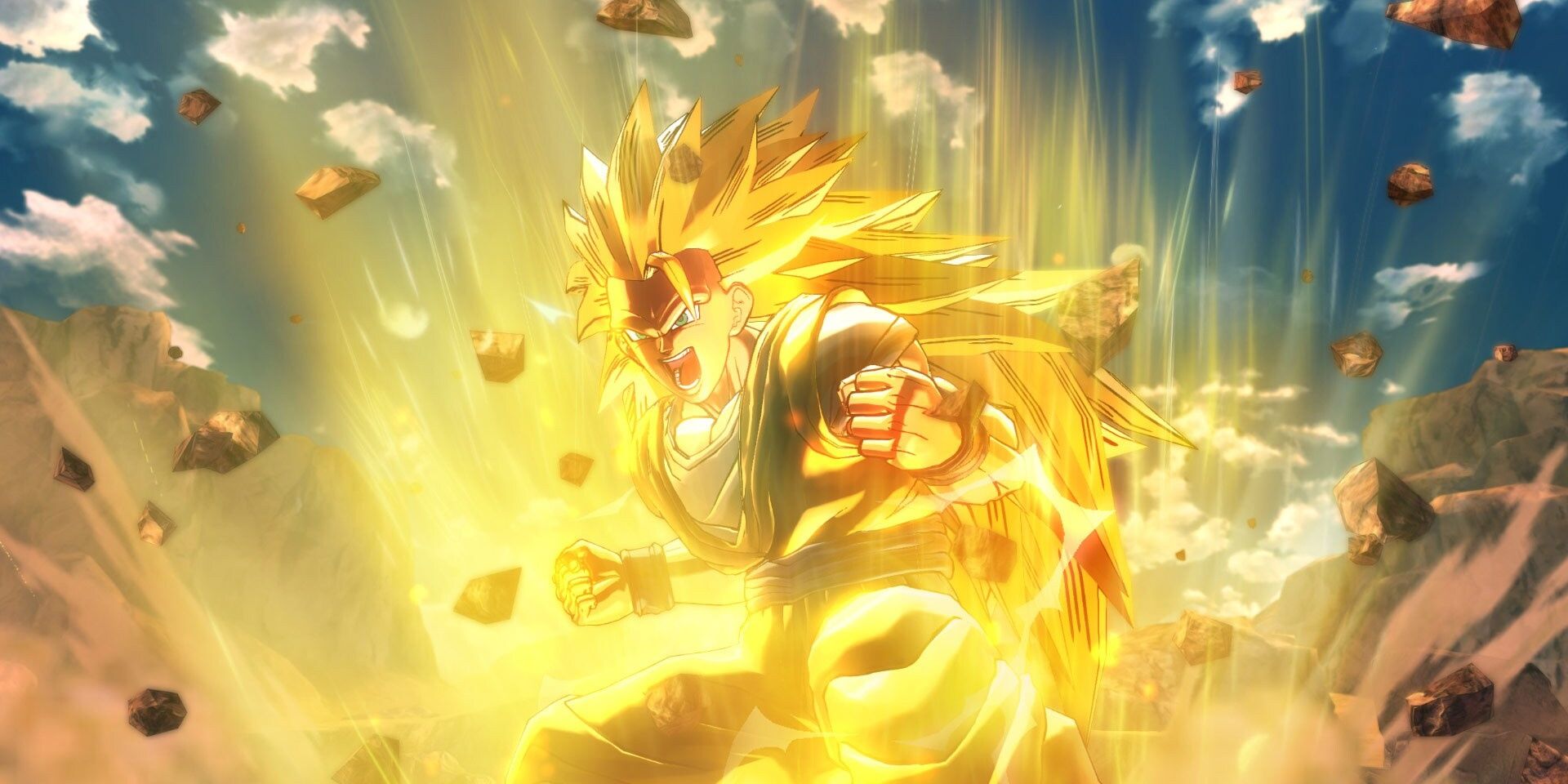 Goku Super Saiyan 3 Charging