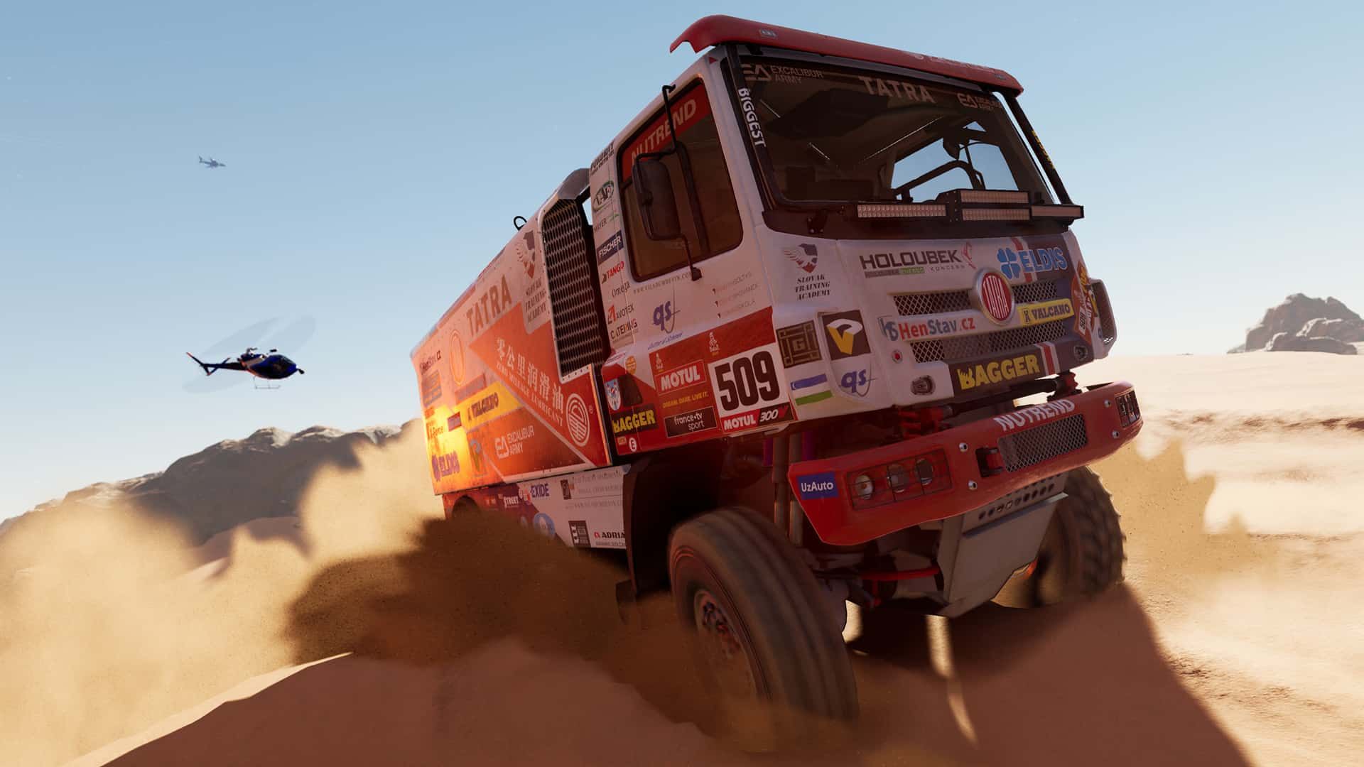 Dakar Desert Rally truck