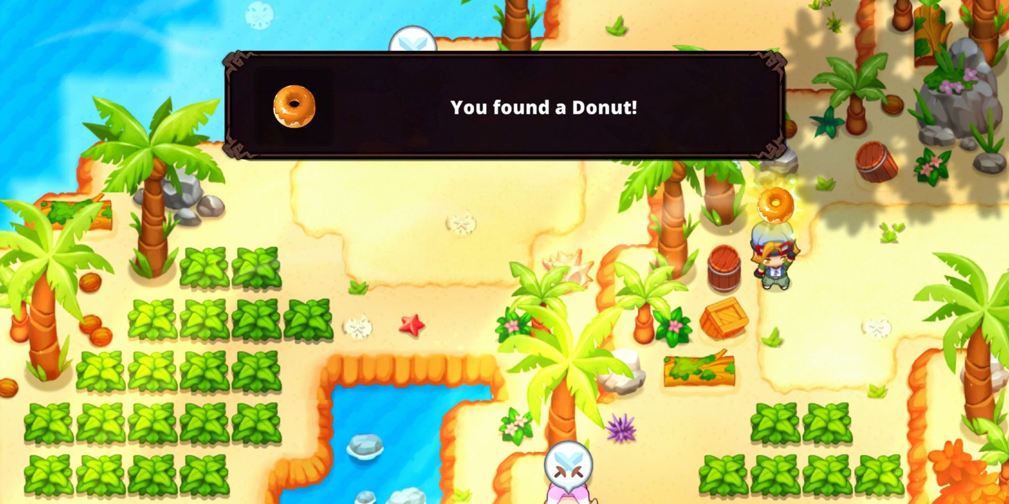Nexomon: Extinction Donut found on the overworld screen