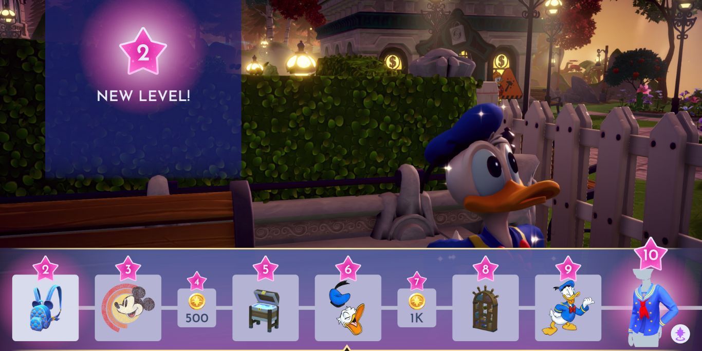 Dreamlight Valley Donald Duck Friendship Rewards