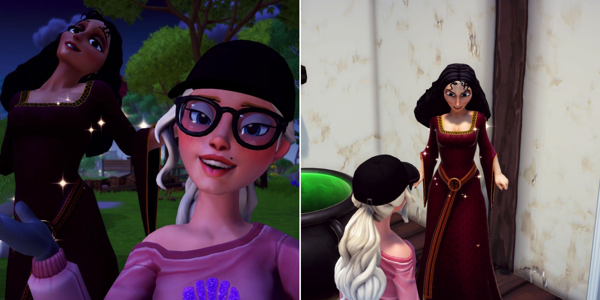 Dreamlight Valley Selfie With Mother Gothel And Her Angry Reaction