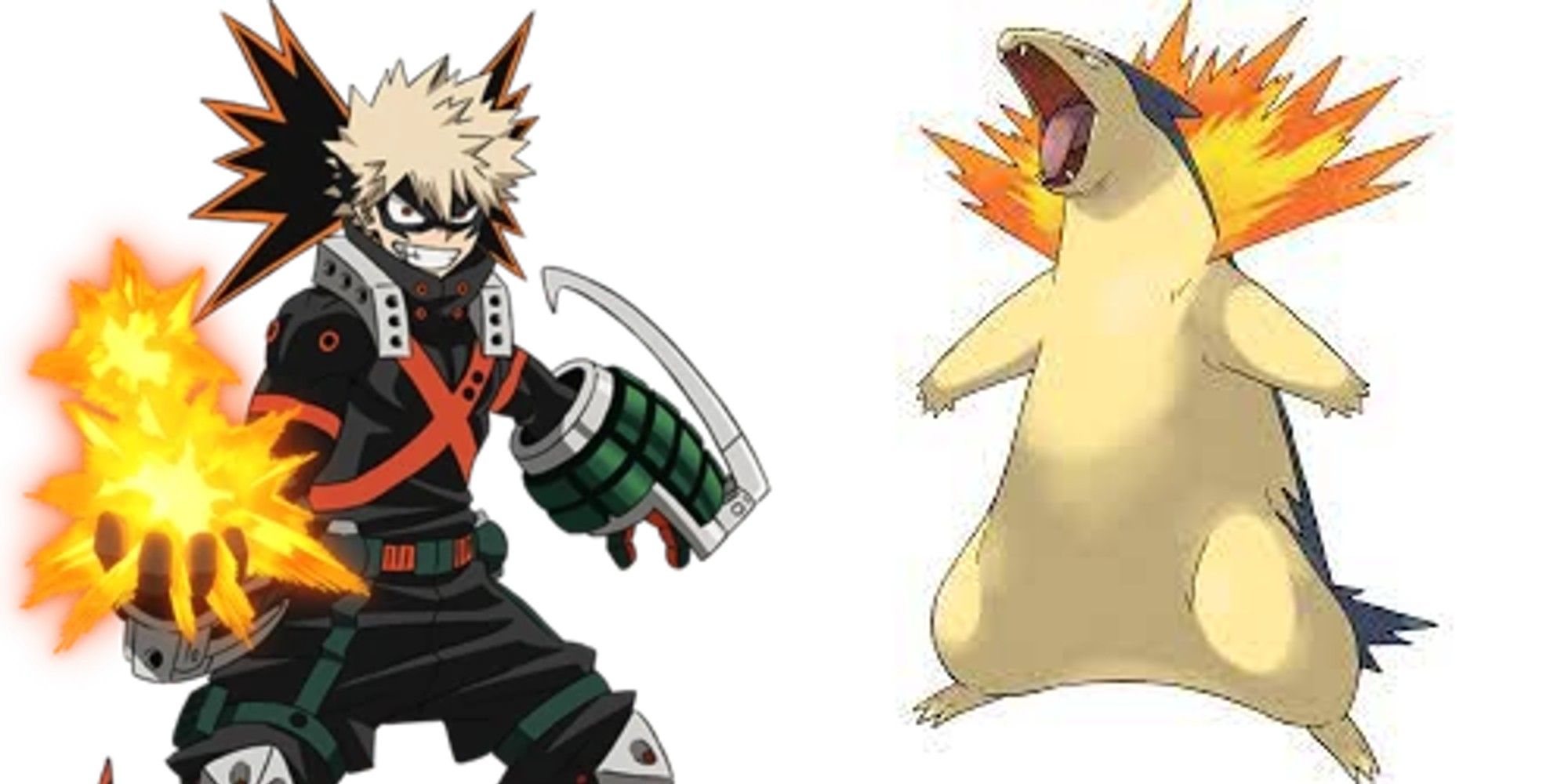 Pokemon: An Explosive Blonde And His Fire Badger