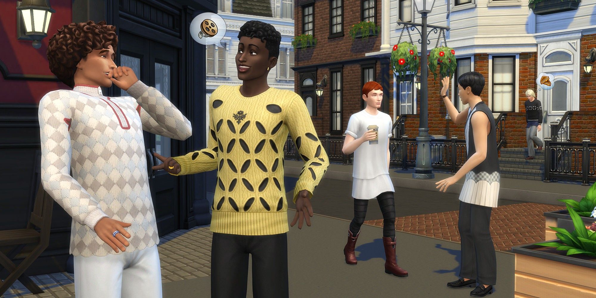 Sims 4: Modern Menswear Feature Image Official Art