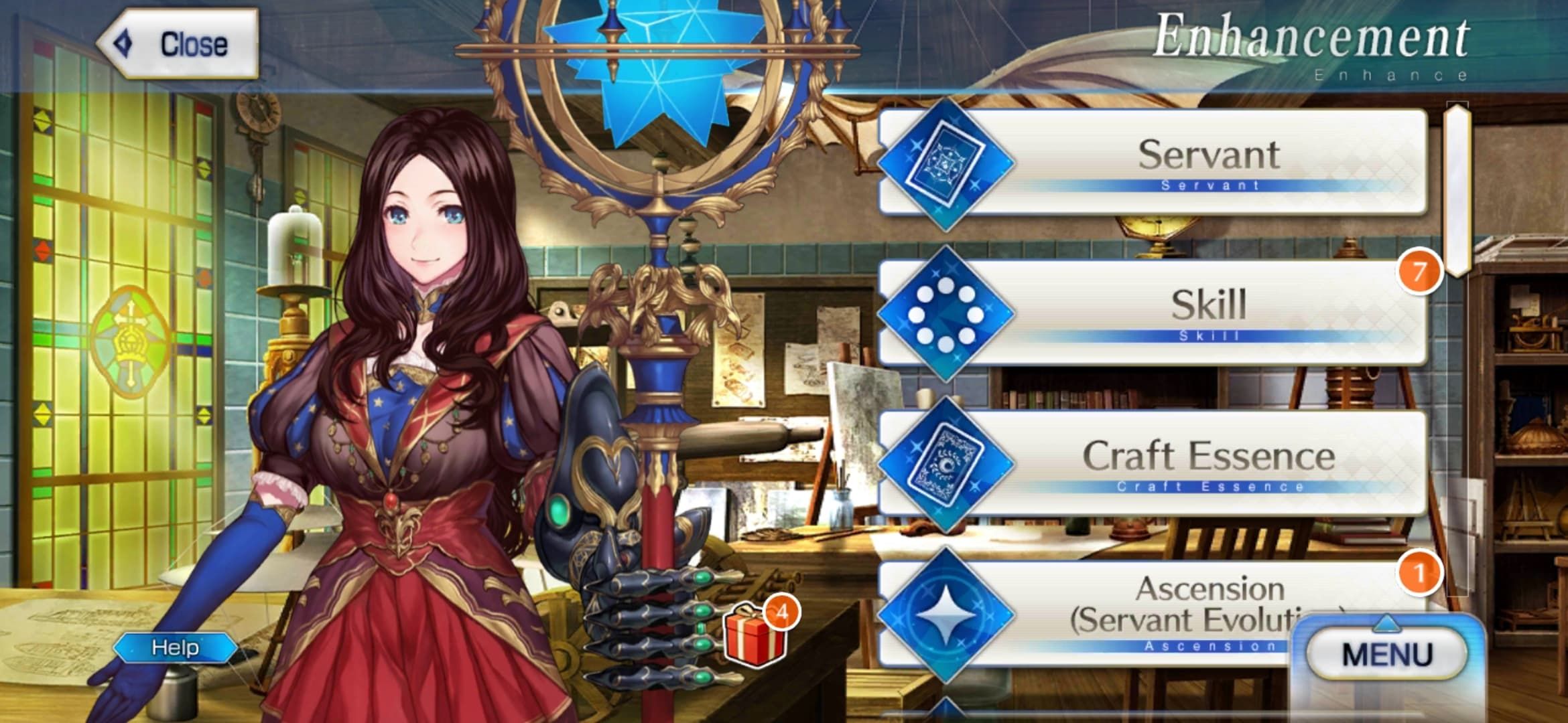 Fate GO Ascending With Da Vinci