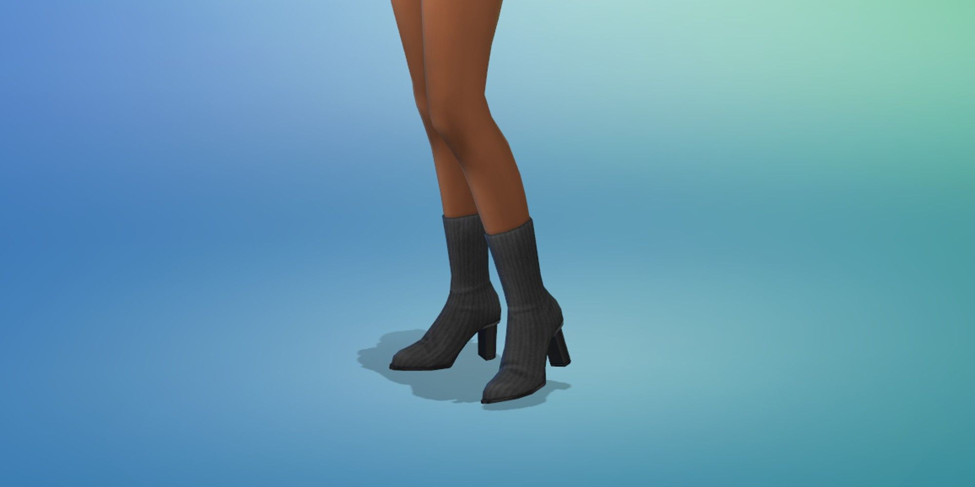 Sims 4: Incheon Arrivals Kit Feminine Boots in CAS Screen