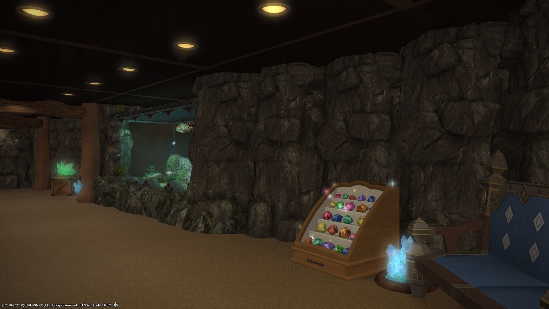Final Fantasy 14 Nature Museum Cave Room
