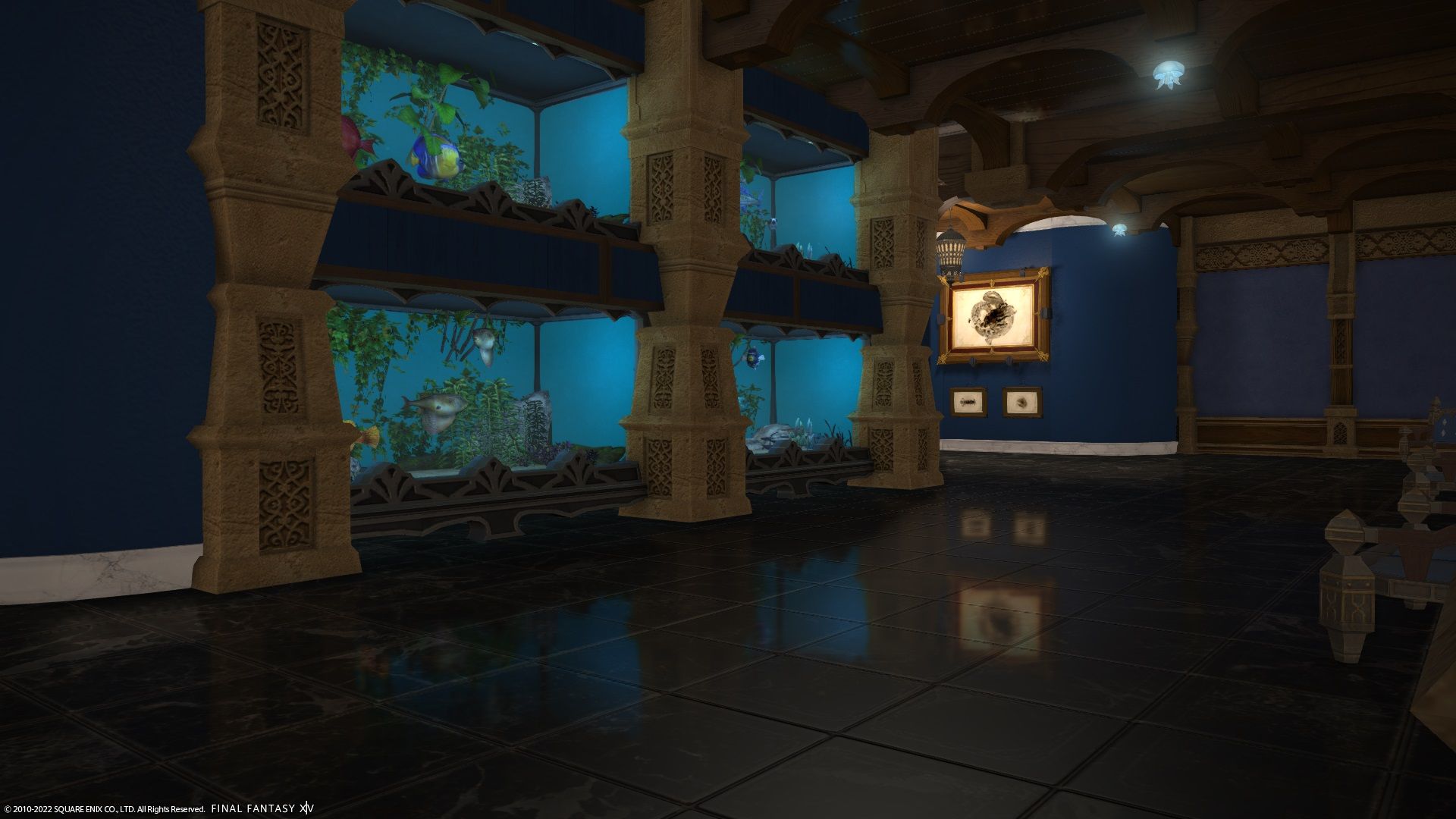 Final Fantasy 14 Nature Museum Fish Tanks