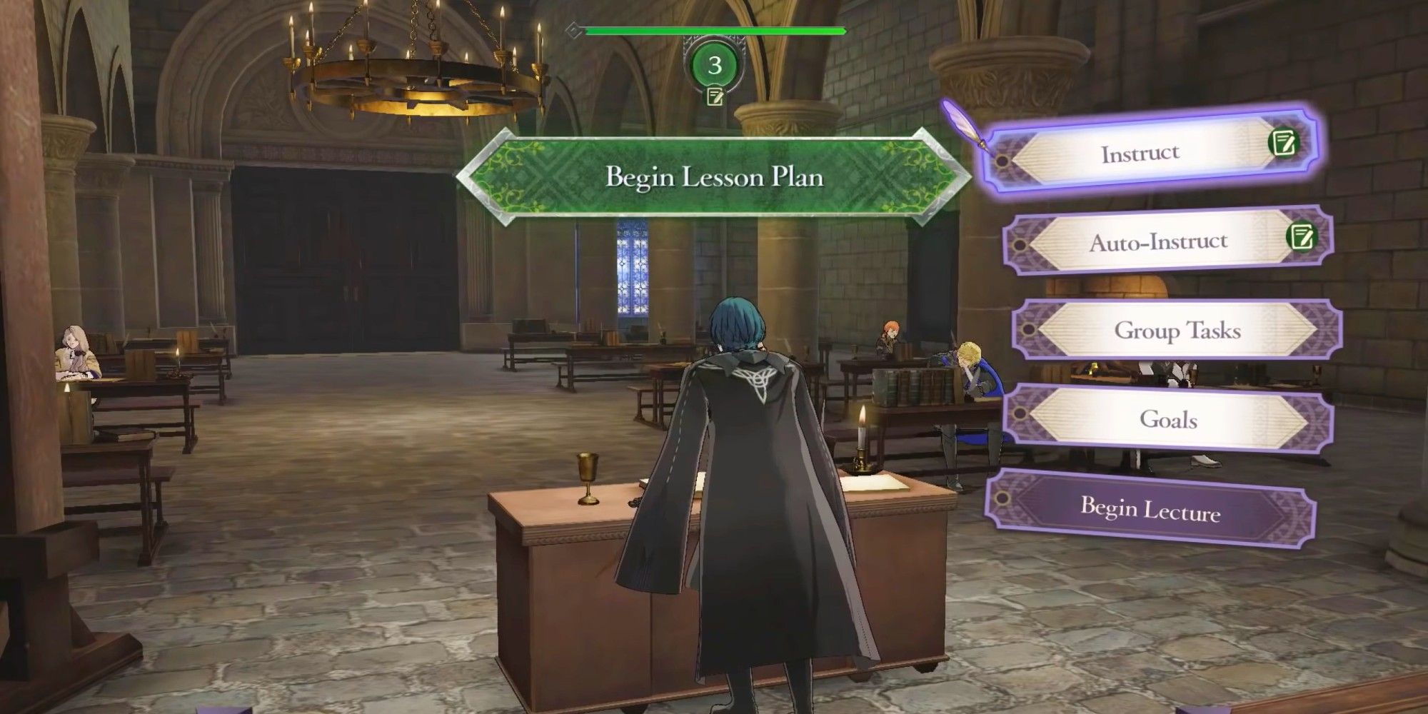 Fire Emblem class is in session