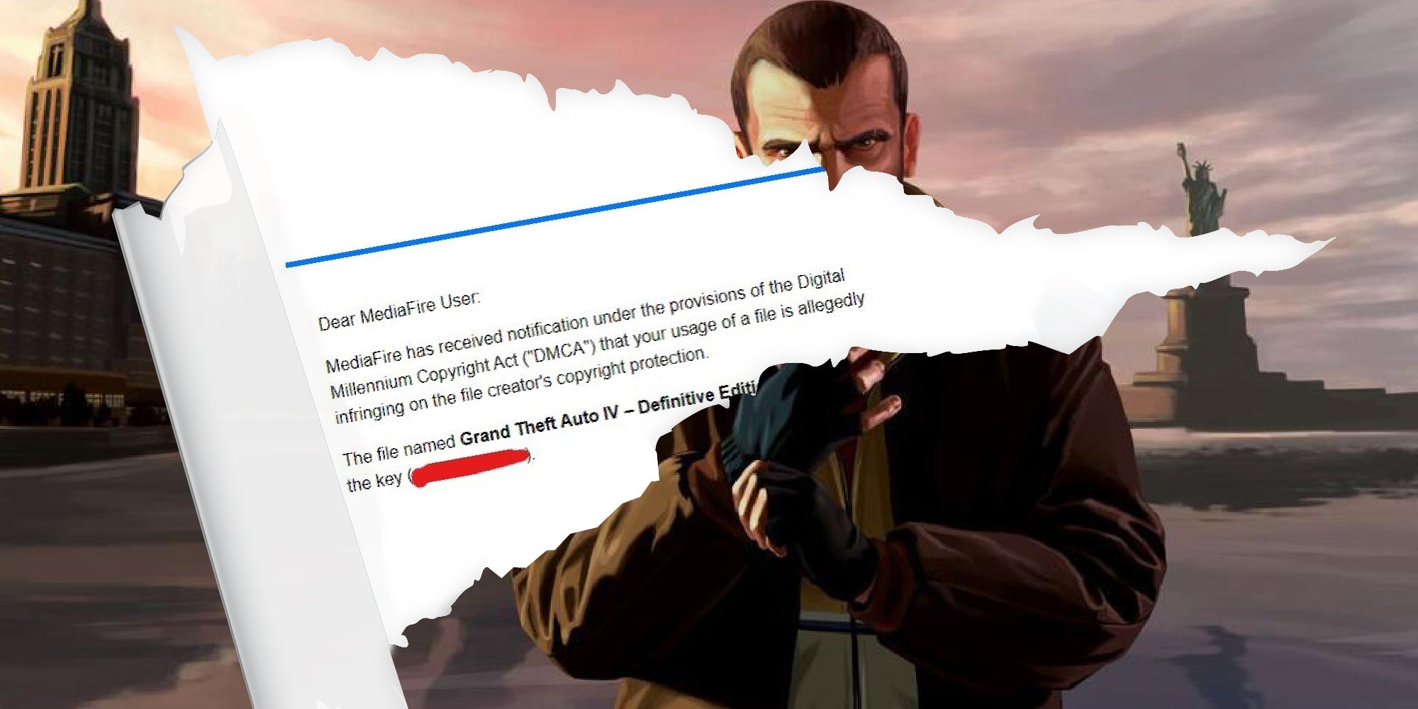 Grand Theft Auto 4 Definitive Edition Project Handed Takedown Request