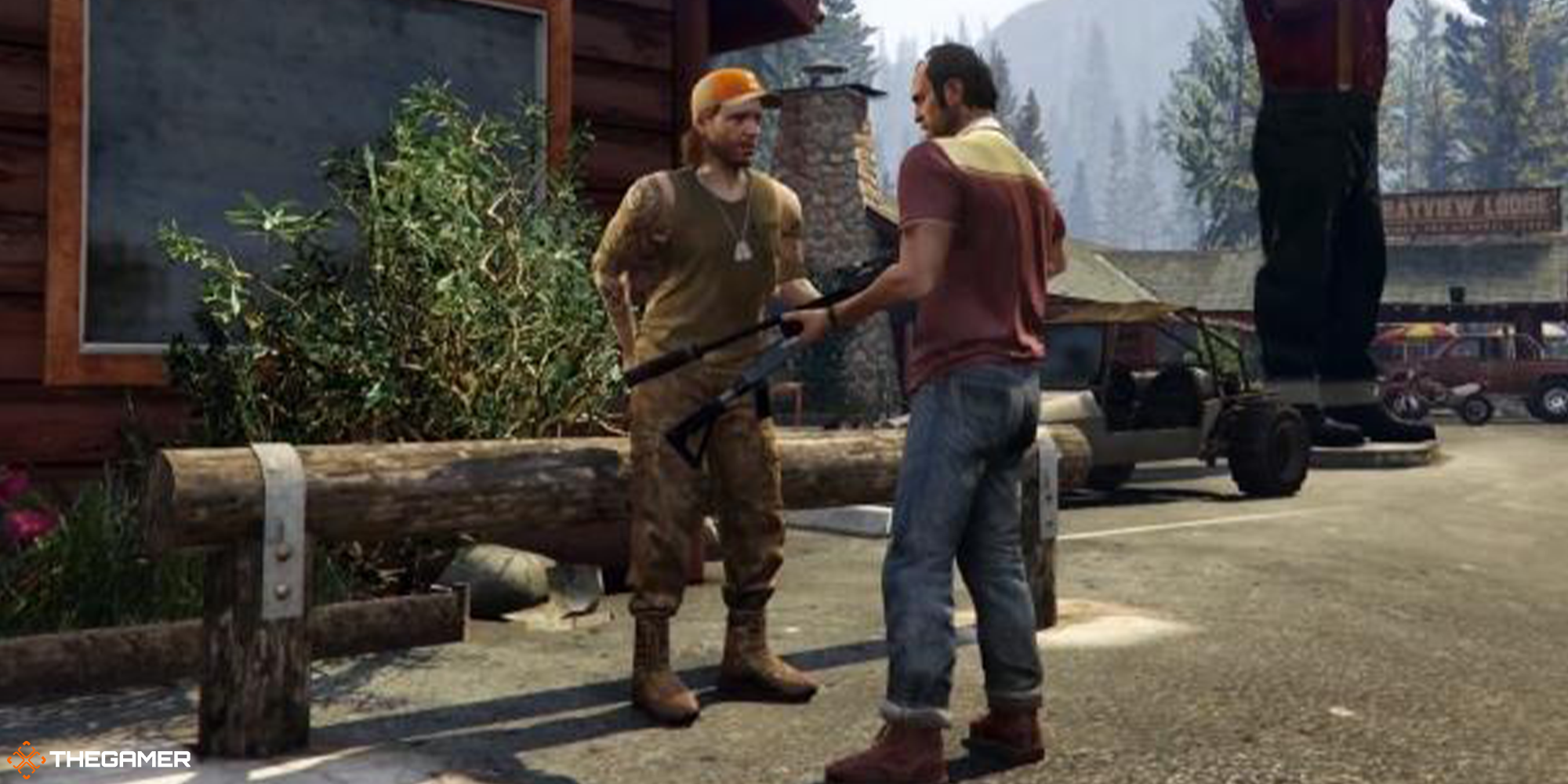 GTA5 - hunting with Cletus
