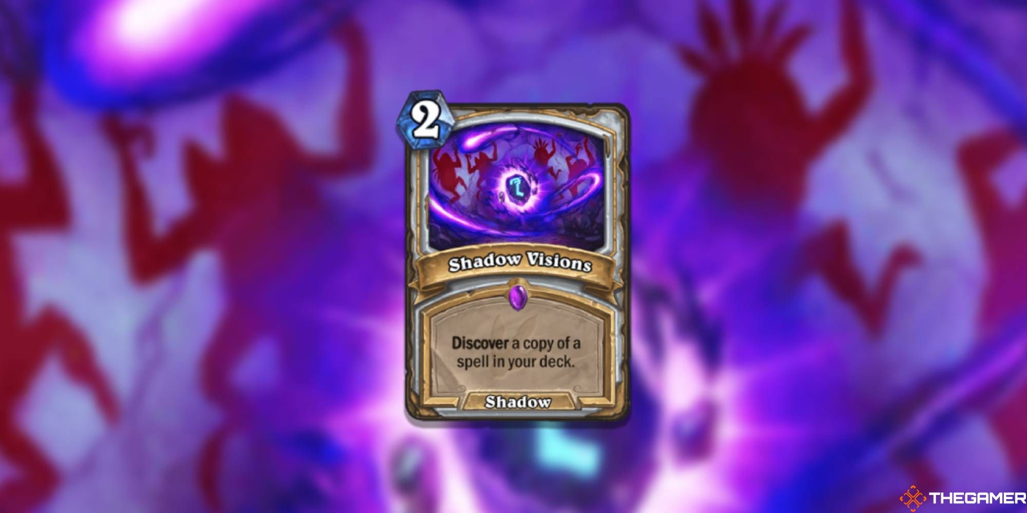 Hearthstone Wild Cards Shadow Visions Discover copy spell