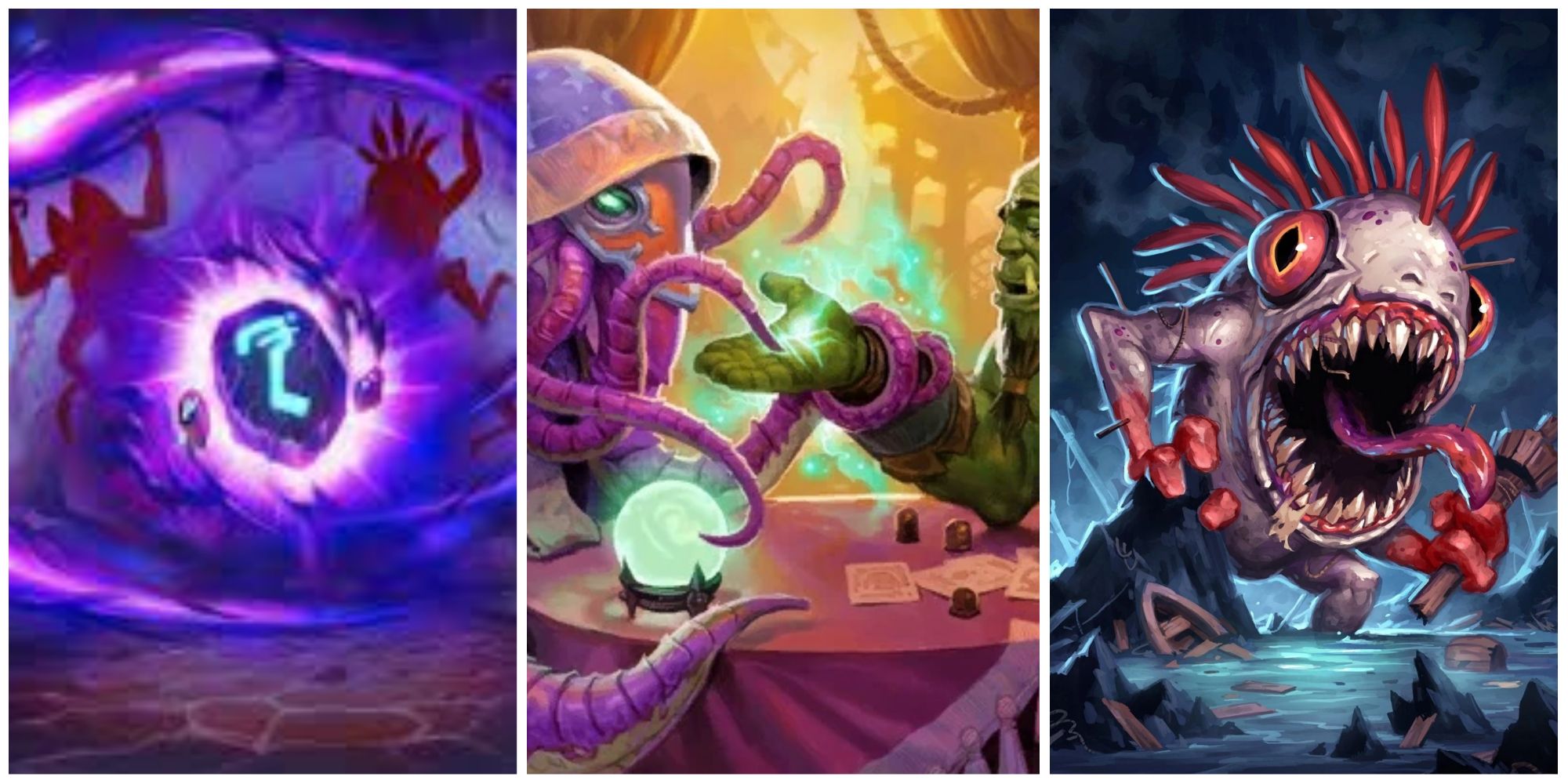 Hearthstone Wild Cards feature collage