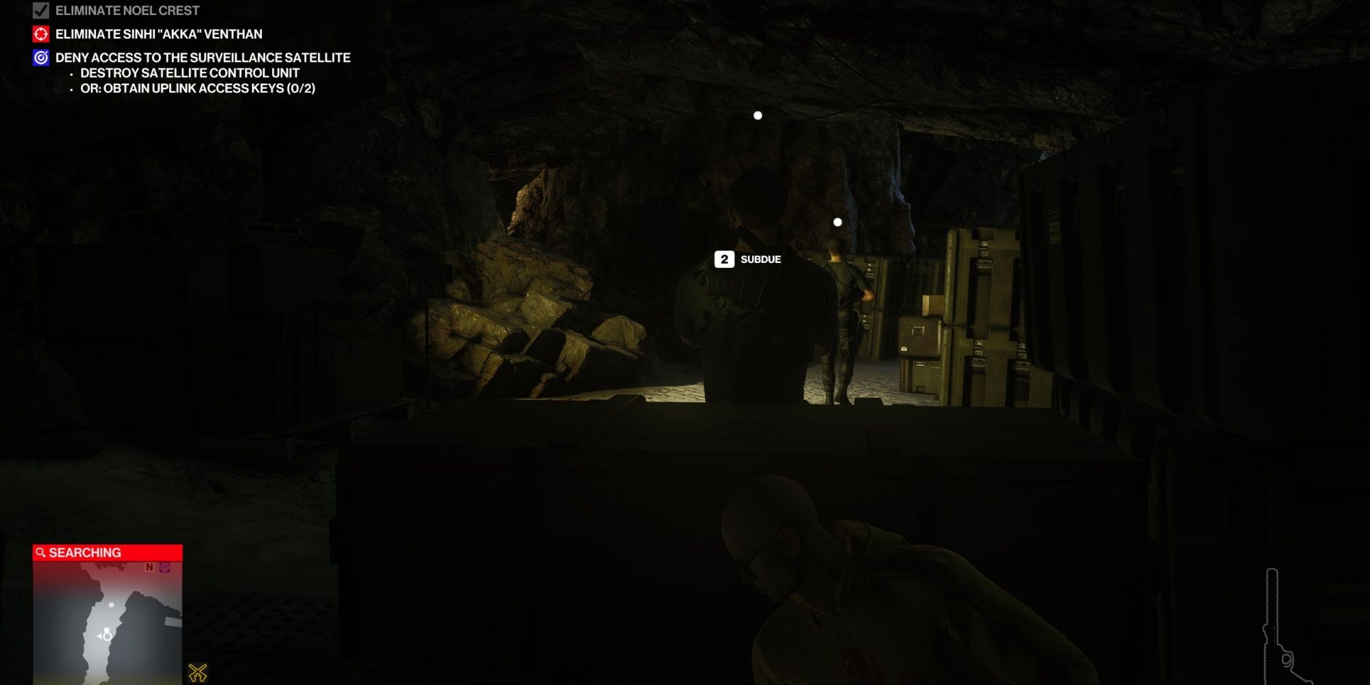 Hitman 3 Ambrose Island Subduing the First Cavern Guard