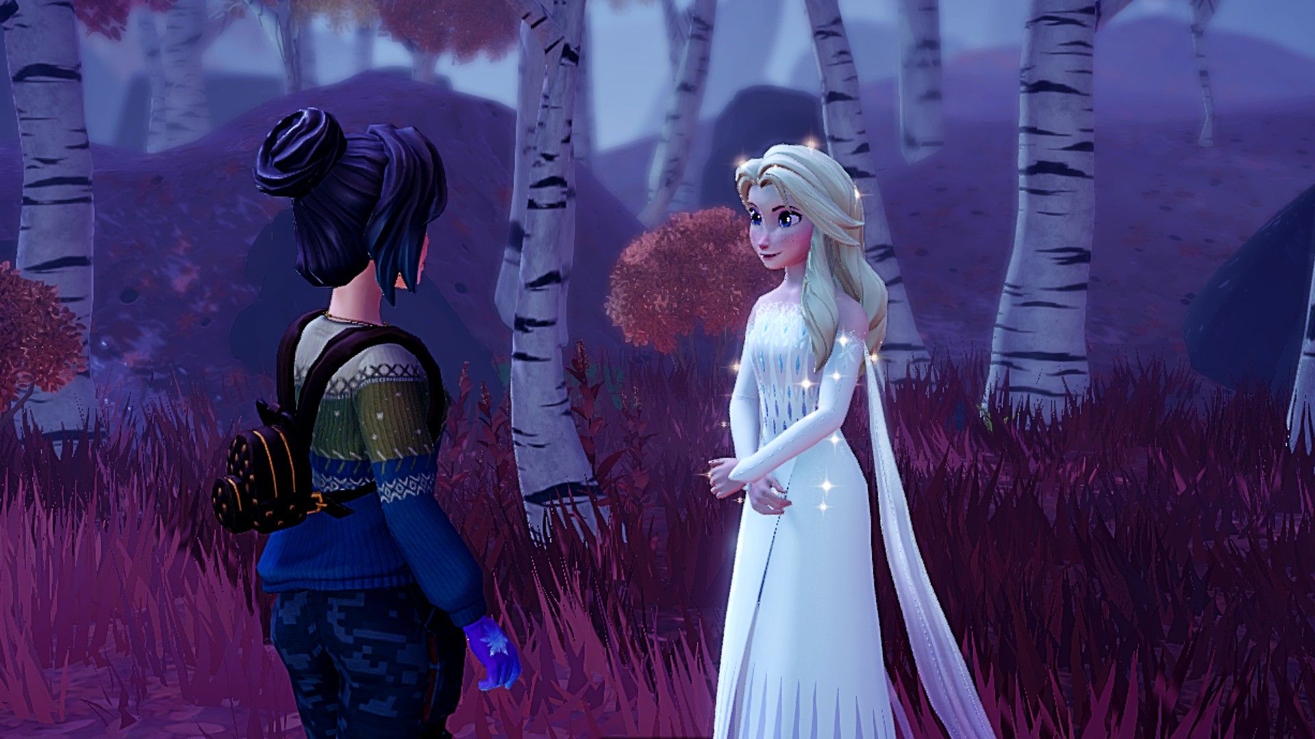 Elsa and Anna Discover the Enchanted Forest