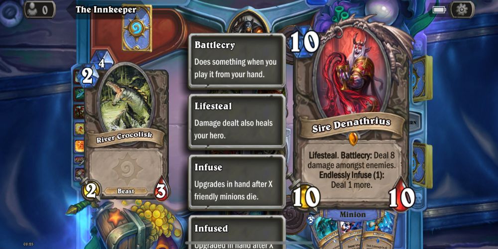 Hearthstone Infuse Sire Denathrius 