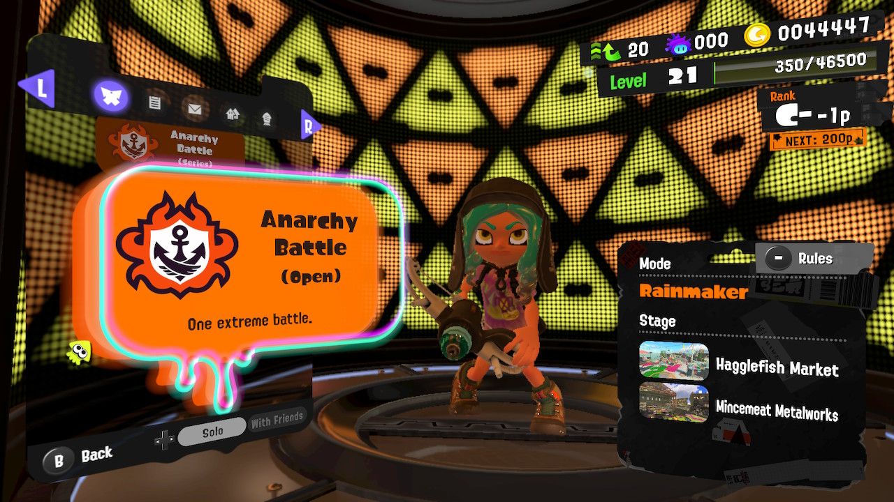 Splatoon 3 Anarchy Battle