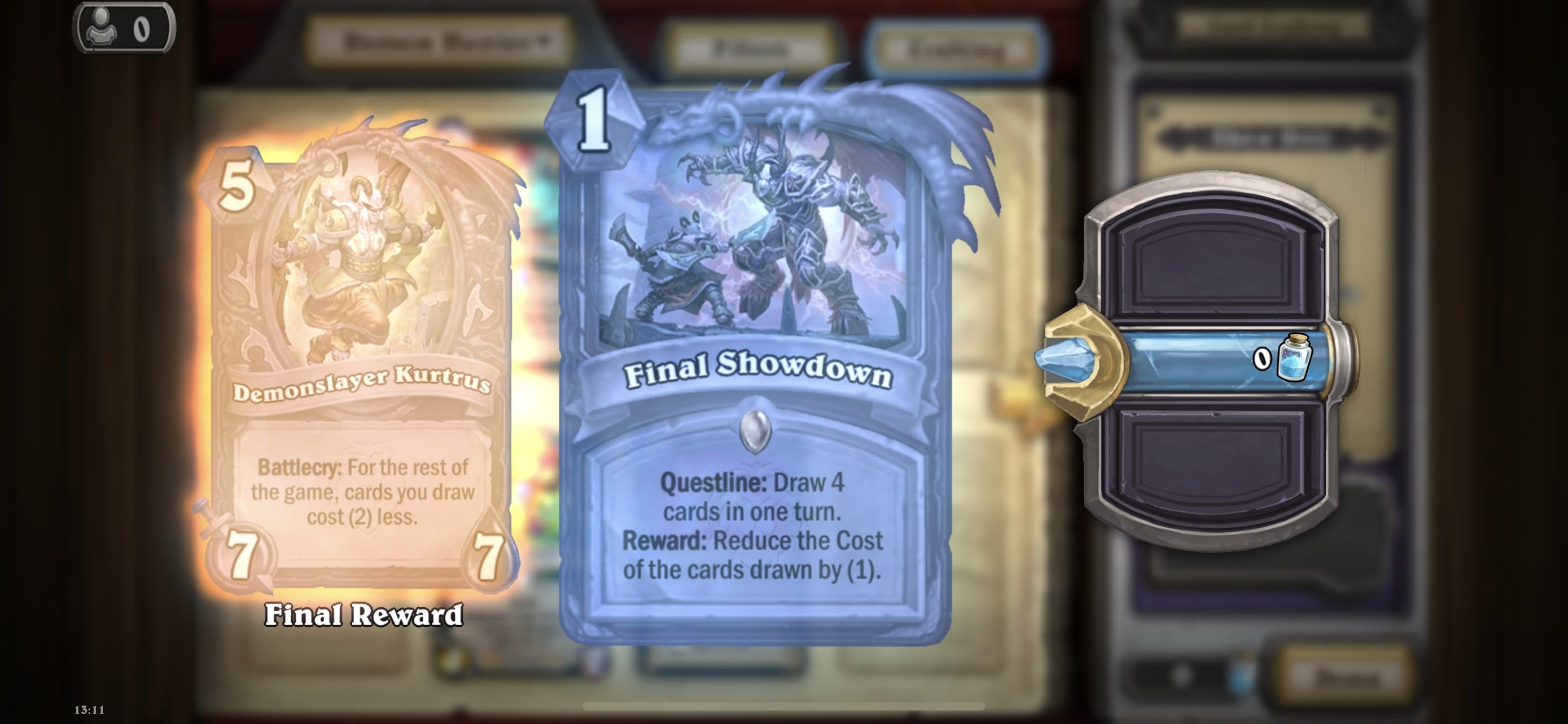 Hearthstone Crafting  Final SHowdown