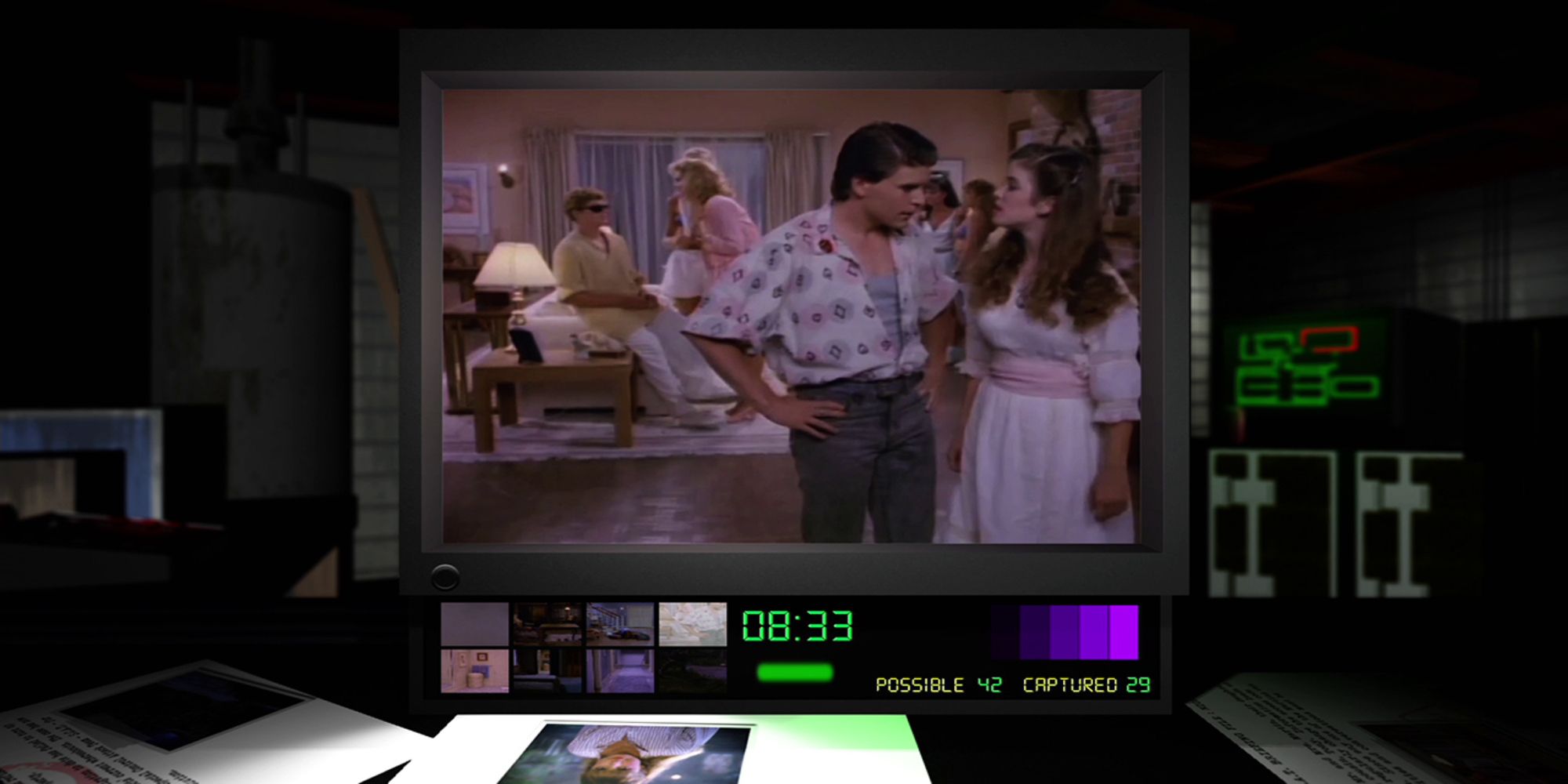 In-Game Screenshot From Night Trap - 25th Anniversary Edition