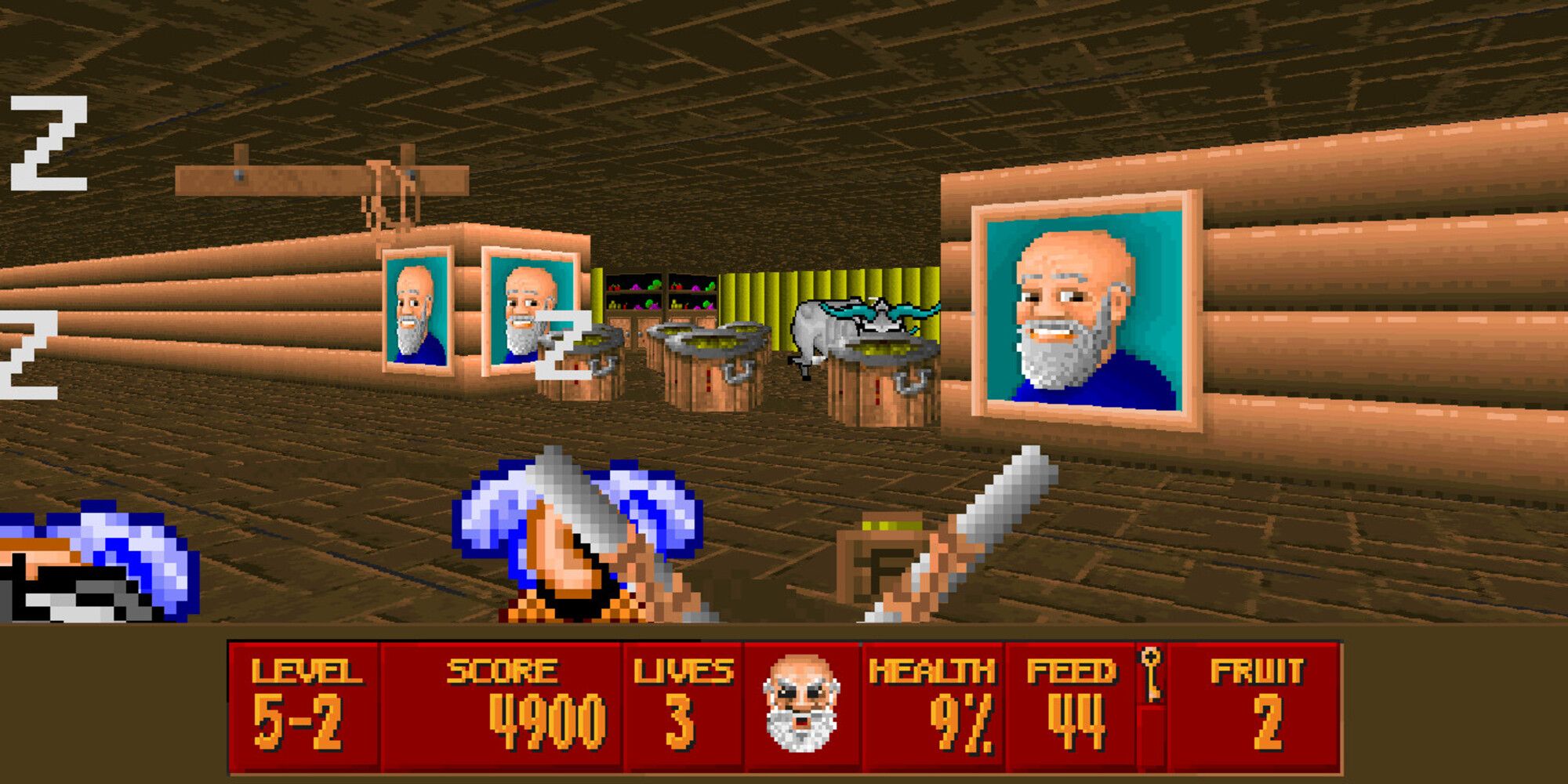 In-game Screenshot From Super 3-D Noah's Ark