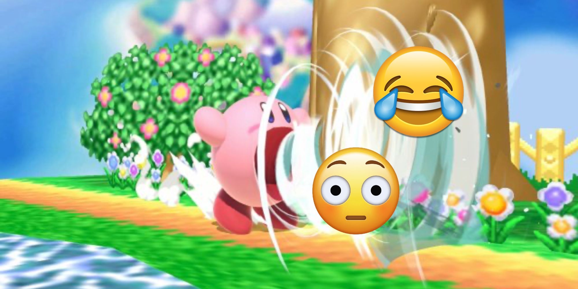 Smash Bros. Ultimate mod introduces 'emoji Kirby