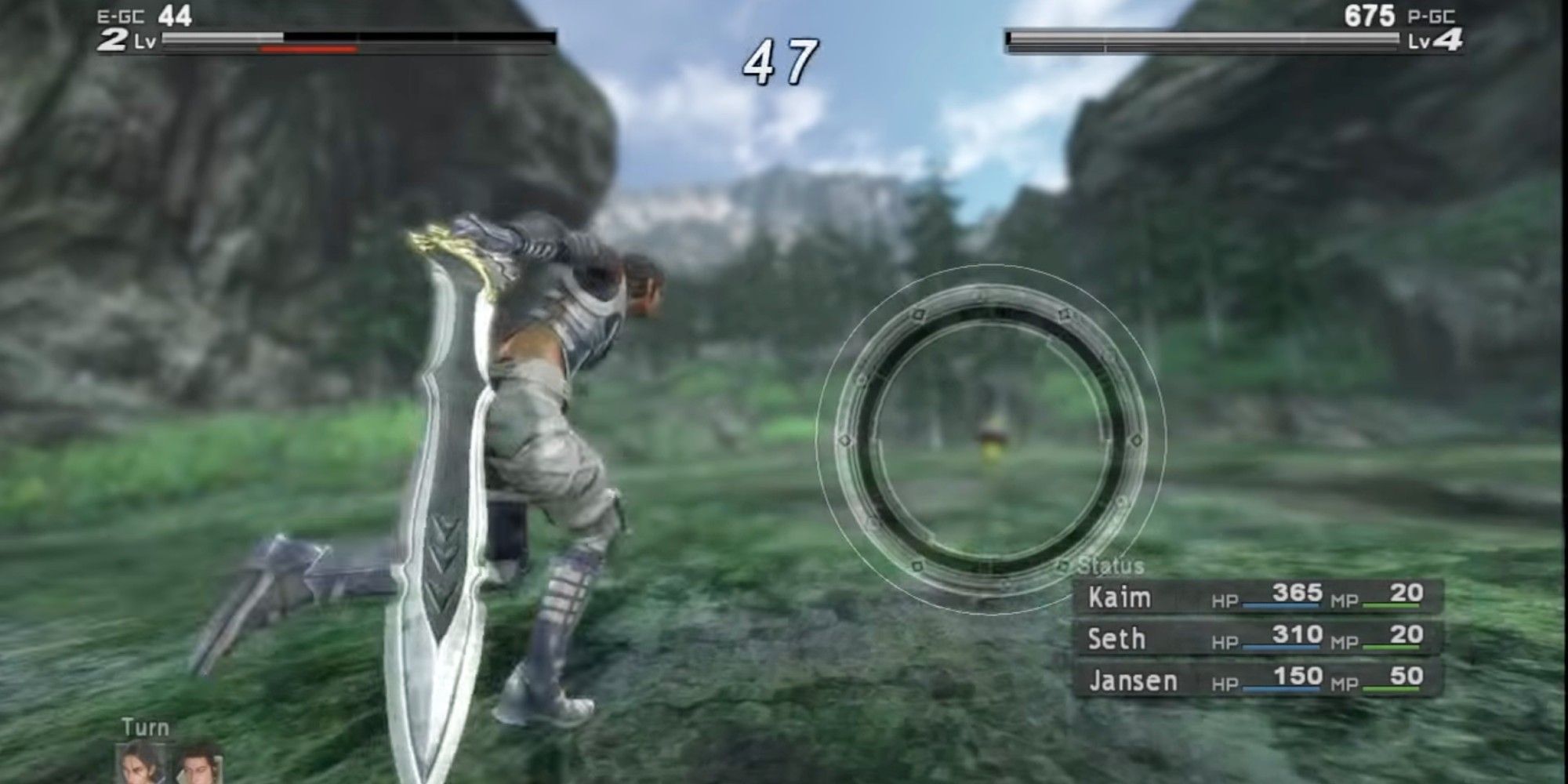 Lost Odyssey Kaim Charging into battle