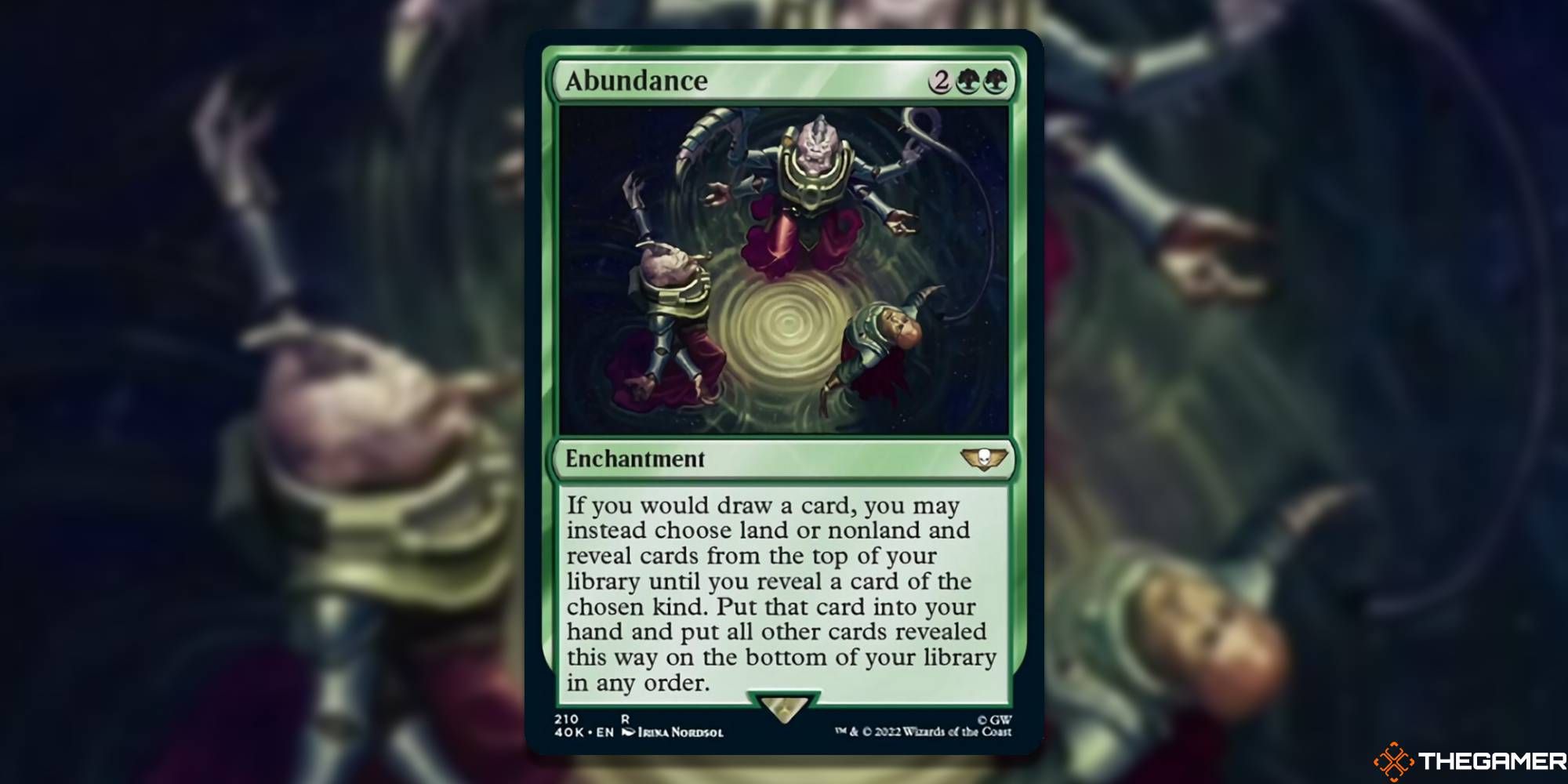 MTG Top Warhammer 40,000 Commander Enchantments Abundance