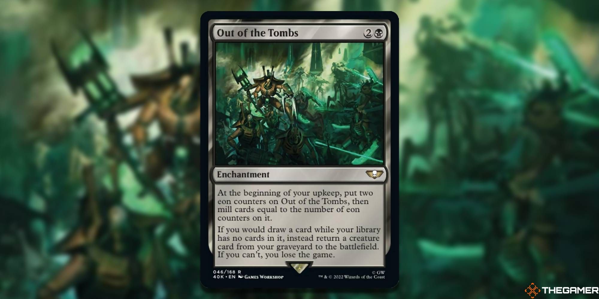 MTG Top Warhammer 40,000 Commander Enchantments Out Of The Tombs