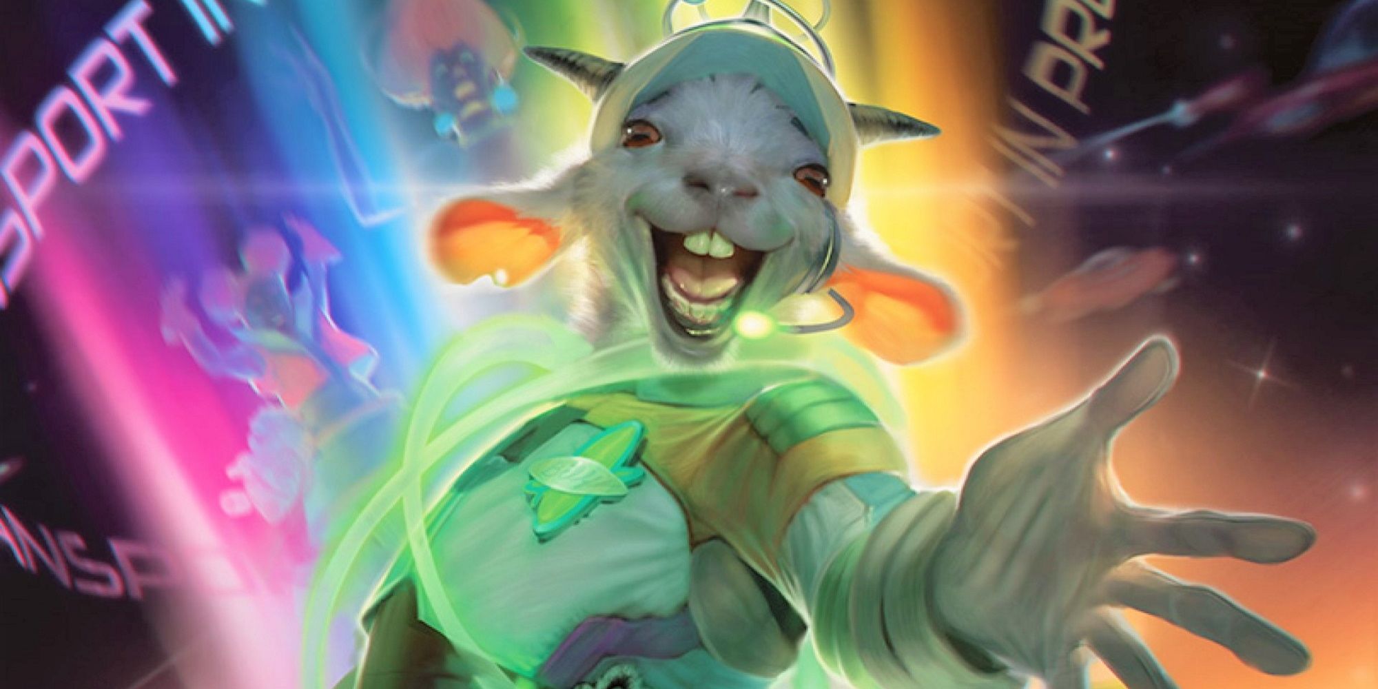 Magic Unfinity Goat Space Person