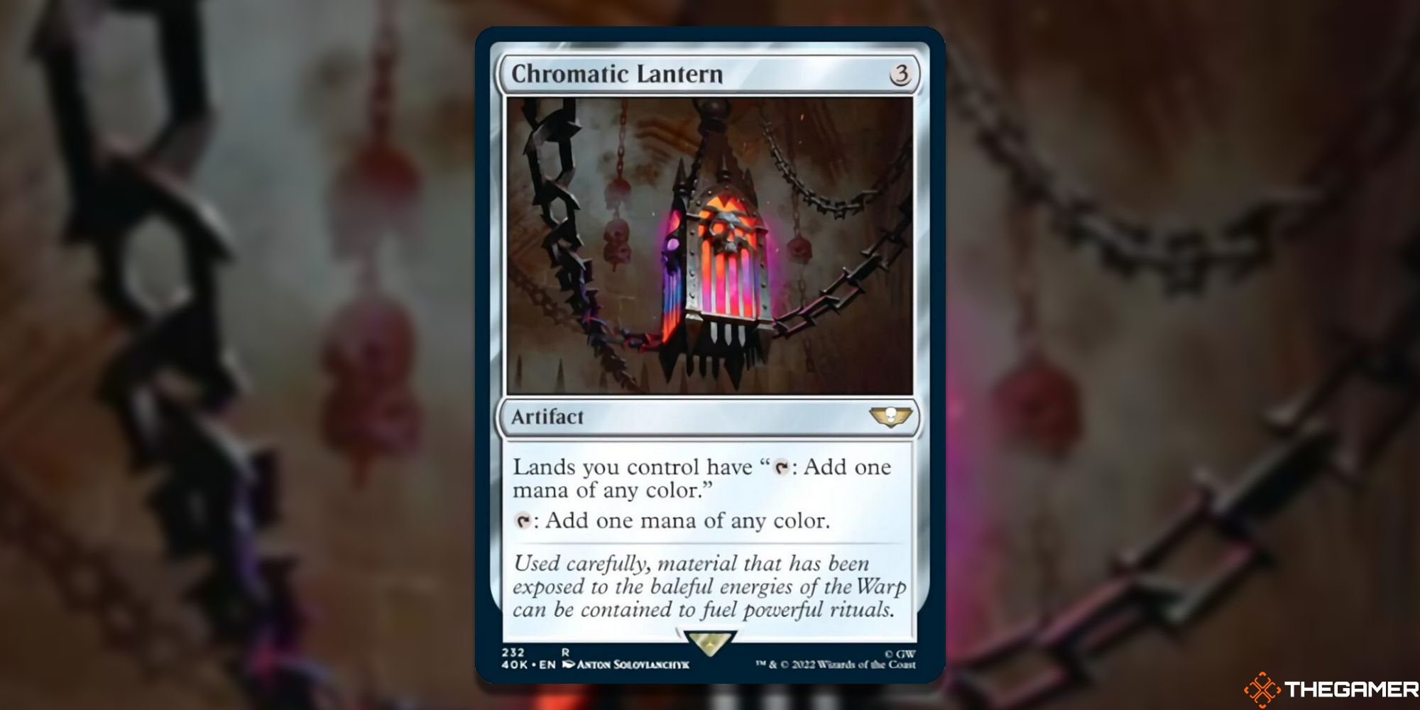 Magic the Gathering Warhammer 40000 Chromatic Lantern