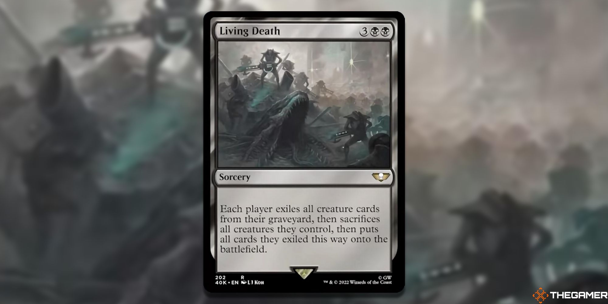 Magic the Gathering Warhammer 40000 Living Death