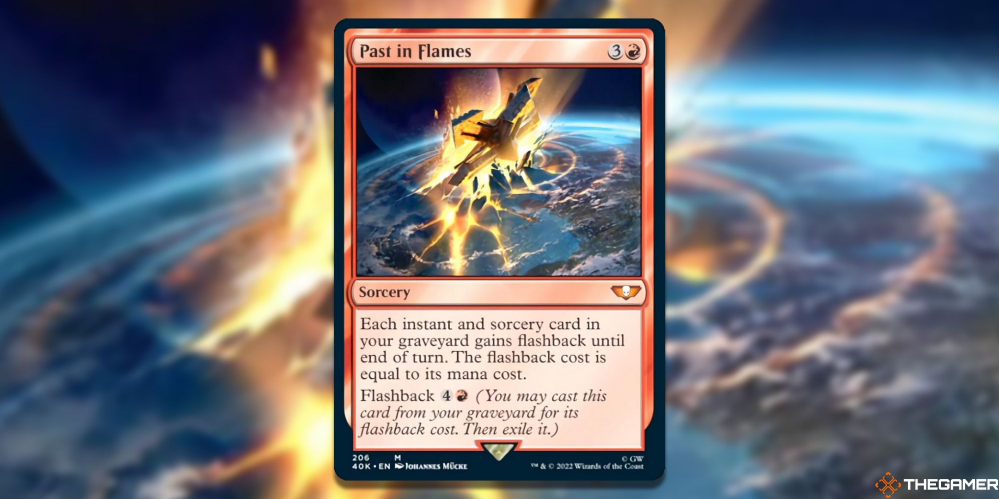 Magic the Gathering Warhammer 40000 Past In Flames