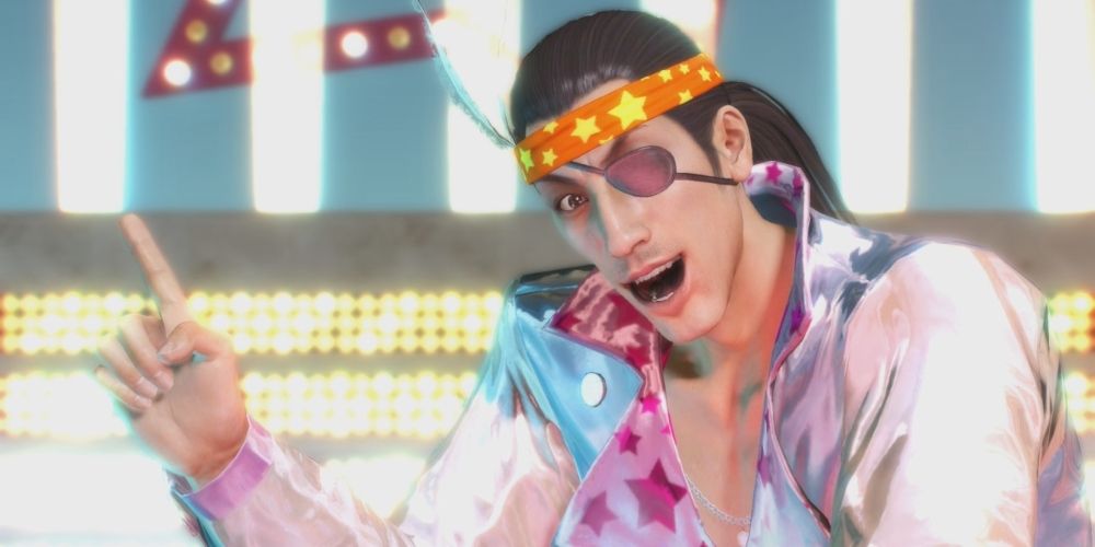 Majima singing 24-Hour Cinderella in Yakuza 0