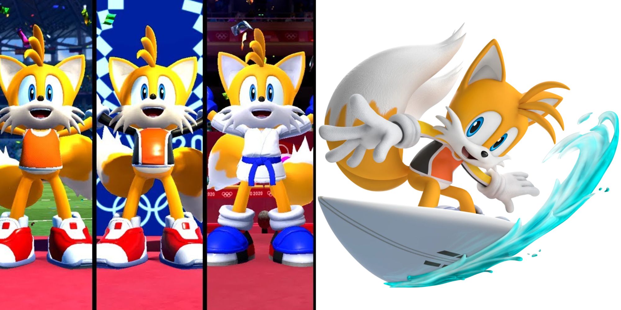 Mario and Sonic Olympics Tails
