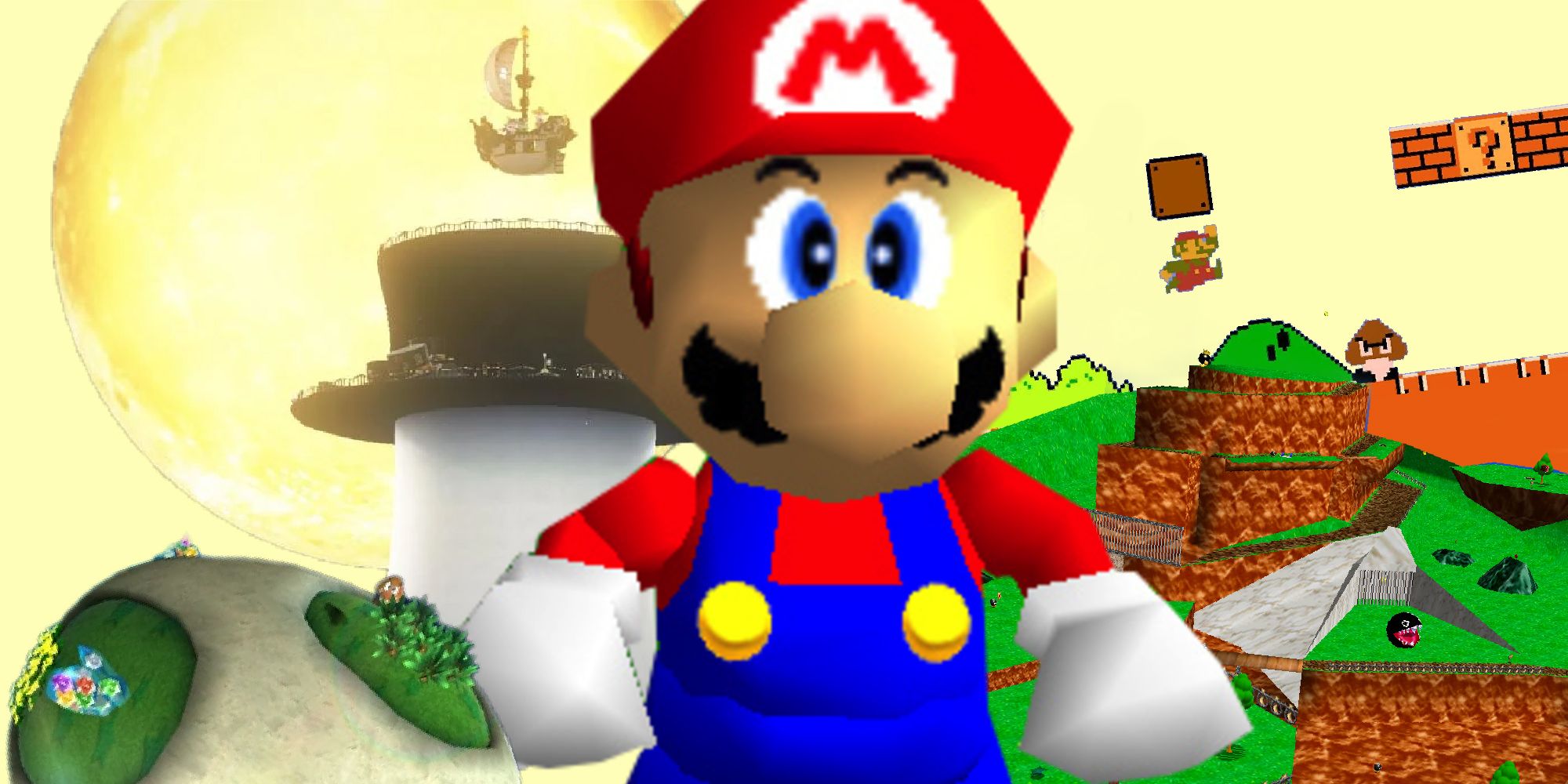 Mario first worlds