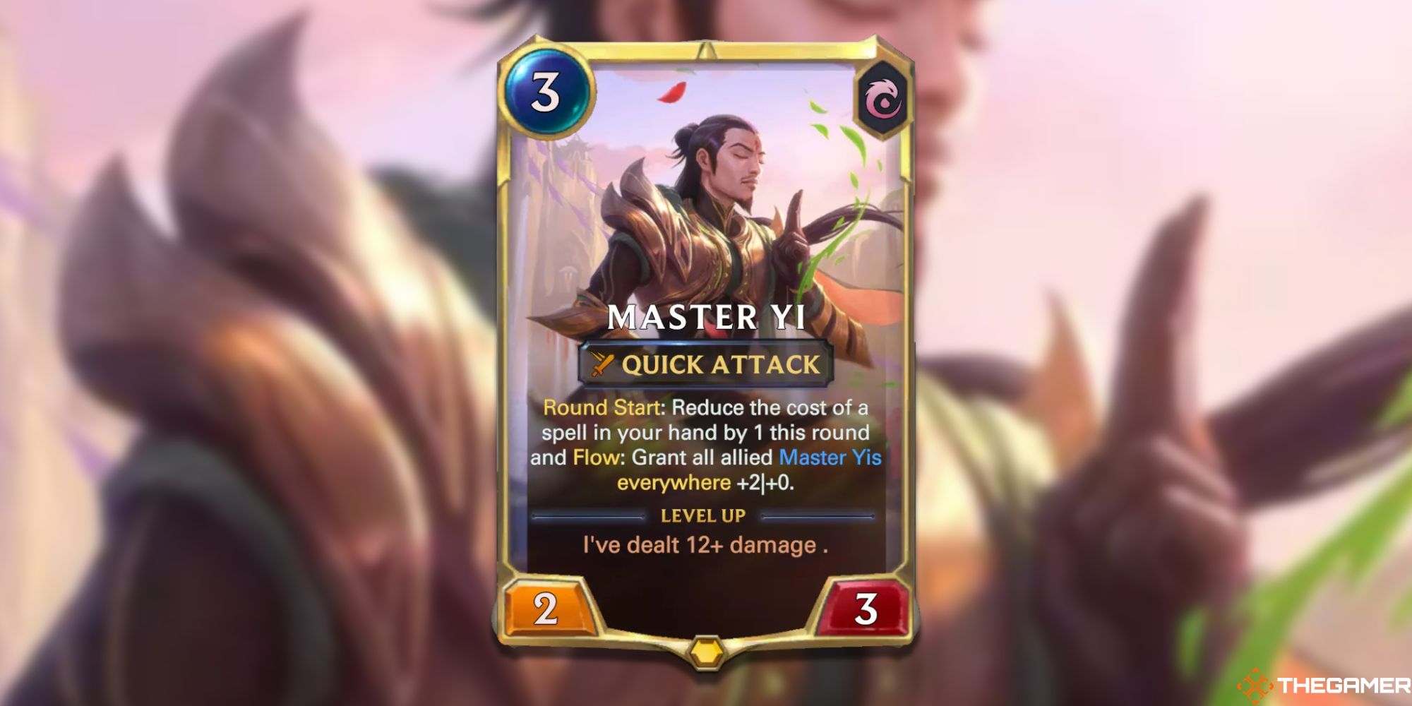 Legends of Runeterra Master Yi card