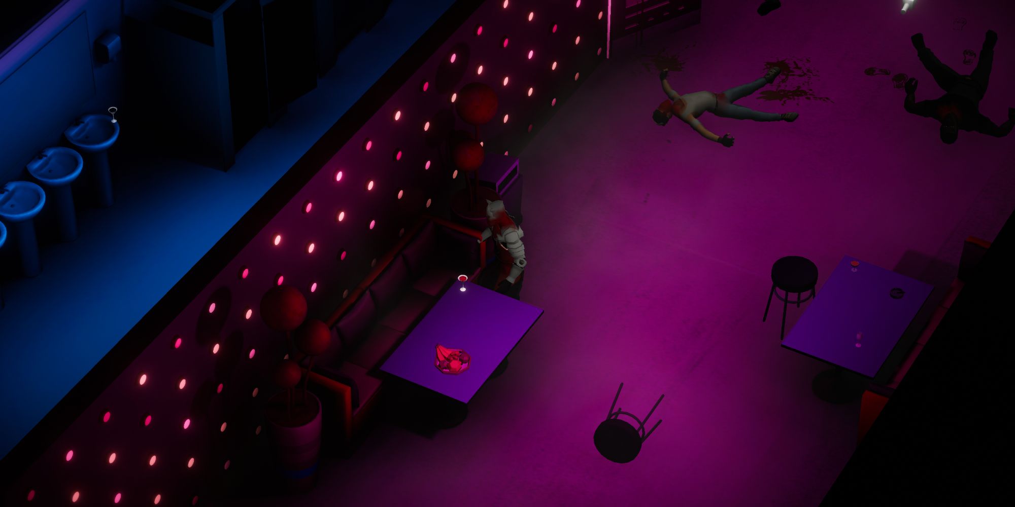 Drink 4 Location in Mission 22, Night Club, from Midnight Fight Express